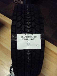 Dunlop Grantrek SJ5 275 60R18 113Q Brand New Tire