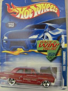 Hot Wheels 2002 142 Ford Thunderbolt Red