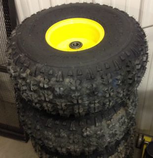 New Pair of John Deere Gator Front Tires and Wheels 22 5x10x8
