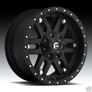20 Fuel Offroad Mojave Wheel Set Flat Black Rims XD