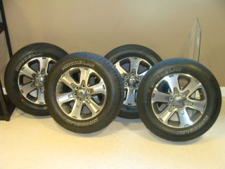 2012 Ford F150 FX2 Wheels and Tires Complete Set Factory Original