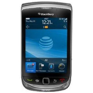 At T Blackberry 9800 Torch Rim Black BBM PDA Great Condition Warranty