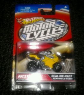 Hotwheels Motorcycles Ducati 1098R with Removable Rider