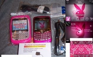Mint Hot Pink Unlocked Blackberry Curve 8310 Simple T Mobile ATT Cell