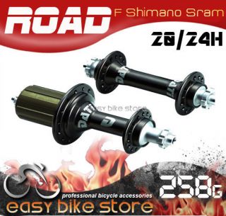 260g Set Shimano Black Dati Road Bike Uitra Super Light Bearing Hub 20