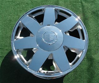 New 2005 Chrome Cadillac DeVille DTS 17 Wheel Rim 4572
