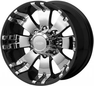 18 inch DIAMO 8 Karat Black Wheels Rims 8x170 10 Ford F250 F350