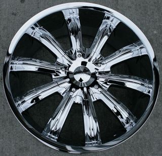 22 inch Incubus Chrome Wheels Lexus LS 400 LS430 RX330