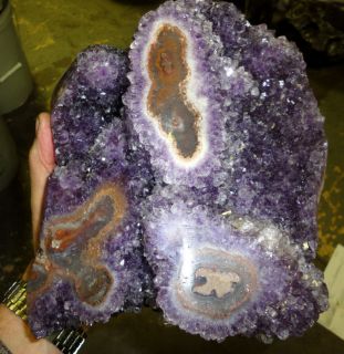 Huge Amethyst Crystal Cluster Geode from Uruguay