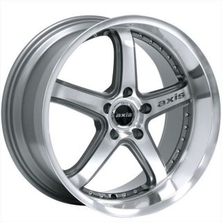 19 Axis Shine Style Anthracite Wheels Rims Staggered Fit ES GS LS400