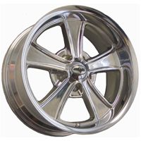 COYS C 57 WHEELS POLISHED 2 18X8 FRONTS 2 20X10 REARS CHEVY IMPALA