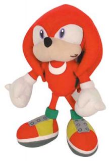 Knuckles The Echidna 13 Plush Sonic x Video Game Hedgehog Red Doll