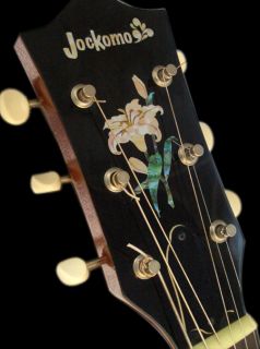 Lily Inlay Sticker Decal for Guitar Headstock