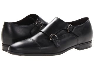 Fratelli Rossetti Double Monk Strap Mens Monkstrap Shoes (Black)