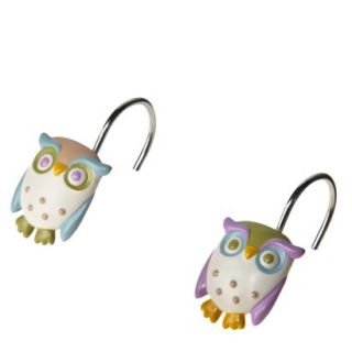 Awesome Owls Shower Hooks
