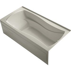 Kohler K 1259 RAW G9 MARIPOSA 72 x 36 Alcove Bath with Bask Heated Surface, In