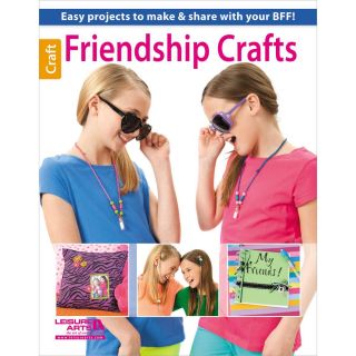 Leisure Arts : Friendship Crafts (Natural. For ages 8 and up. WARNING: Choking Hazard contains small parts. Not for children under 3 years. Imported. )