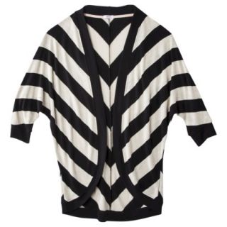 Xhilaration Juniors Open Cardigan   Black/Basin XS(1)