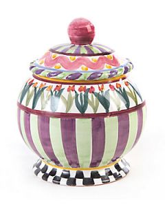 MacKenzie Childs Piccadilly Medium Canister   No Color