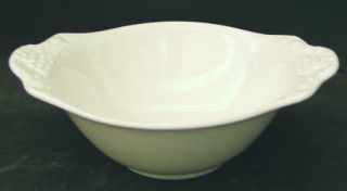 Homer Laughlin  Theme Off White (Eggshell) Lugged Cereal Bowl, Fine China Dinner
