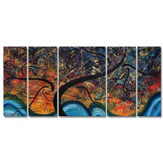 Megan Duncanson Brilliant Branches Metal Wall Art (LargeSubject: LandscapesOutside dimensions: 23.5 inches high x 52 inches wide x 2.5 inches deep )