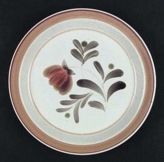 Mikasa Wood Song Dinner Plate, Fine China Dinnerware   Hallkraft,Yellow/Red Band