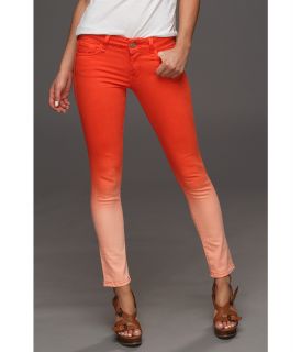 Mavi Jeans Serena Ankle Low Rise Super Skinny in Orange Fade Womens Jeans (Orange)