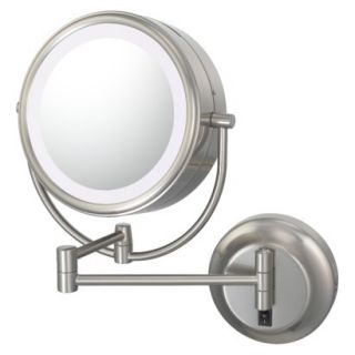Mirror Image Neomodern Hardwired, Double sided, LED 5X/1X Lighted Mirror  