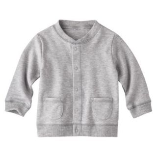 Just One YouMade by Carters Newborn Boys Layering Cardigan   Heather Grey M