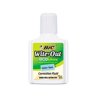 Wite out 0.7 ounce Water based Correction Fluid (WhiteApplicator type: FoamDimensions: 2.7 inches high x 1.6 inches wide x 0.9 inches deep  0.7 ouncesColor: WhiteApplicator type: FoamDimensions: 2.7 inches high x 1.6 inches wide x 0.9 inches deep  )