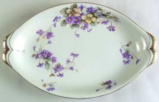 Meito Adele (Norleans Shape) 13 Oval Serving Platter, Fine China Dinnerware   P