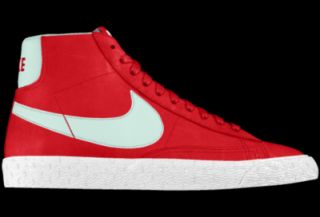 Nike Blazer Mid Premium iD Custom Kids Shoes (3.5y 6y)   Red