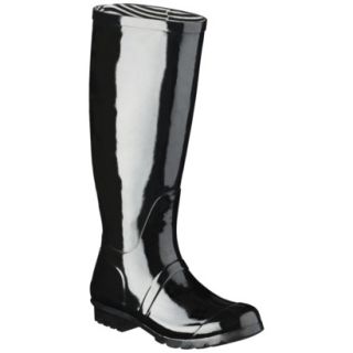 Womens Classic Knee High Rain Boot   Black 10