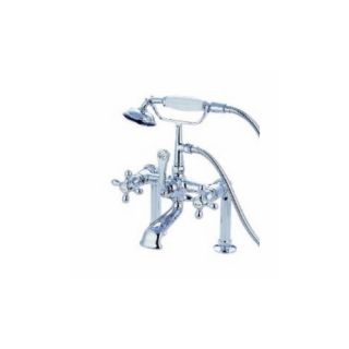Elements of Design DT1041AX St. Louis Clawfoot Tub Filler With Hand Shower