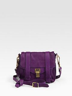 Proenza Schouler PS1 Mini Pouch Crossbody Bag   Purple