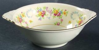 Homer Laughlin  Dubarry Lugged Cereal Bowl, Fine China Dinnerware   Eggshell Nau