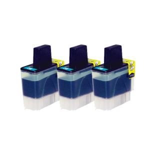 Brother Lc41 Compatible Cyan Ink Cartridge (3 Pack) (CyanBrand: BrotherModel: LC41Quantity: Pack of 5 Maximum yield: 500 pages with 5 percent coverageCompatible With: Brother   DCP Series;DCP 110C, DCP 120cBrother   Intellifax; Intellifax 1840C, Intellifa