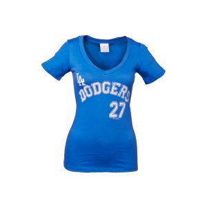 Los Angeles Dodgers Matt Kemp Majestic MLB Womens Sugar Player T Shirt