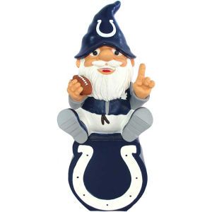 Indianapolis Colts Forever Collectibles Gnome Sitting on Logo