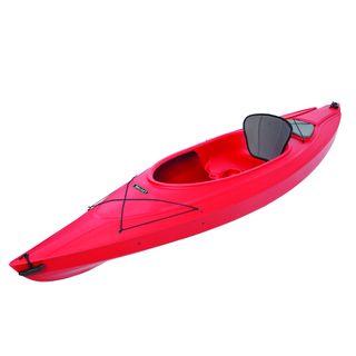 Lifetime Edge Red Sit inside Kayak (RedDimensions: 14 inches high x 30 inches wide x 116 inches longWeight: 58 pounds )