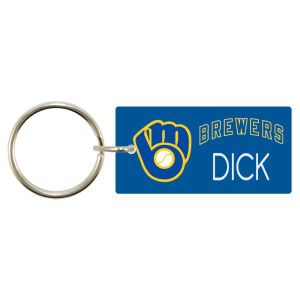 Milwaukee Brewers Rico Industries Keytag 1 Fan