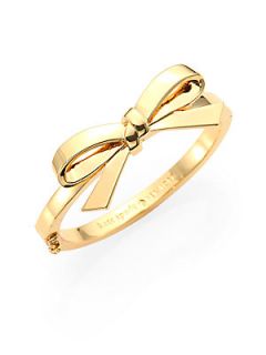 Kate Spade New York Finishing Touch Bangle Bracelet   Gold