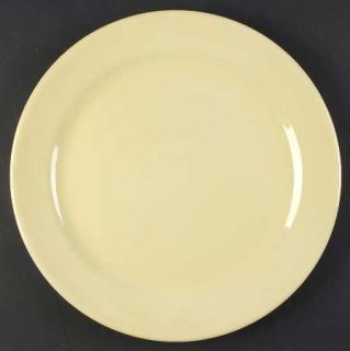 Taylor, Smith & T (TS&T) Luray Pastels Yellow 14 Chop Plate (Round Platter), Fi