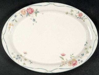 Lenox China Country Cottage Courtyard 14 Oval Serving Platter, Fine China Dinne