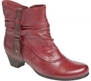 Womens Cobb Hill Alexandra   Russet Full Grain Burnished Leather Boots