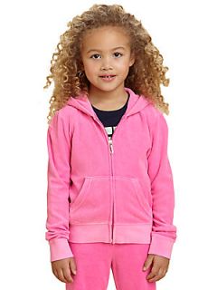 Juicy Couture Toddlers & Little Girls Terry Hoodie   Pink