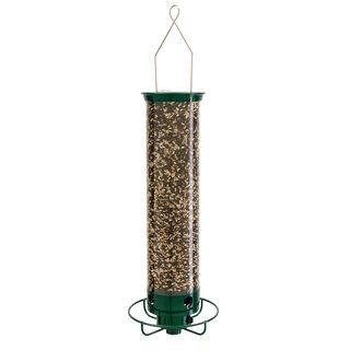 Yankee Green Flipper Feeder (Green Setting: OutdoorDimensions: 21 inches long x 4.75 inches wideMicroban antimicrobial technology fights the growth of damaging bacteria, mold and mildewThe four feeding ports are easily accessible via the perch ring The he