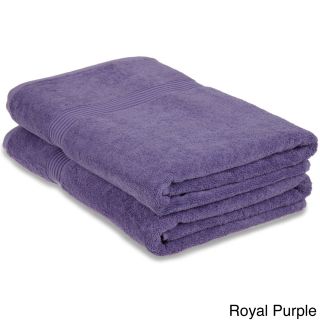 Superior Collection Luxurious Egyptian Cotton Bath Sheet (set Of 2)