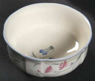 Villeroy & Boch Riviera Soup/Cereal Bowl, Fine China Dinnerware   Blue/Yellow/Pi