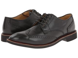 Cole Haan Phinney Wing Ox Mens Lace Up Wing Tip Shoes (Black)